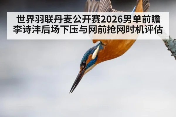 世界羽联丹麦公开赛2026男单前瞻 李诗沣后场下压与网前抢网时机评估